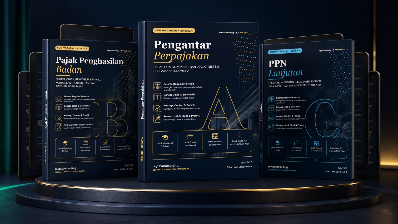 Koleksi lengkap e-Book Brevet A, B, dan C reytaxconsulting bersama P3Nusahati